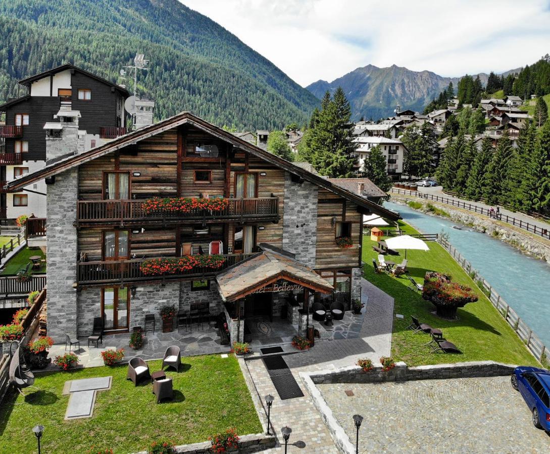 Hotel Bellevue Champoluc Exterior photo